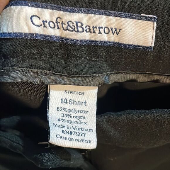 Croft&barrow black dress pants - Picture 10 of 10
